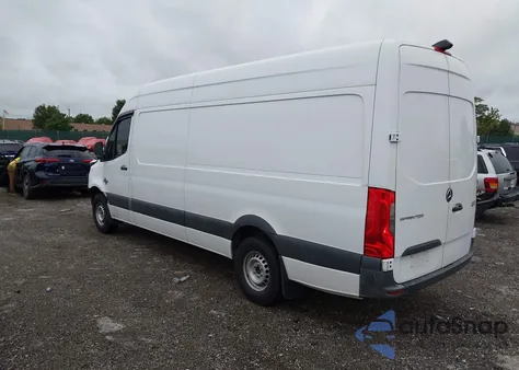 2019 Mercedes-Benz Sprinter 2500 High Roof V6 from USA, damaged, VIN WD4PF1CD3KP153621